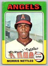 1975 Topps Baseball #632 Morris Nettles Angels