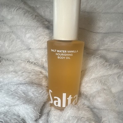 Saltair Salt Water Vanilla Nourishing BODY OIL  Pump Bottle 4 oz New 