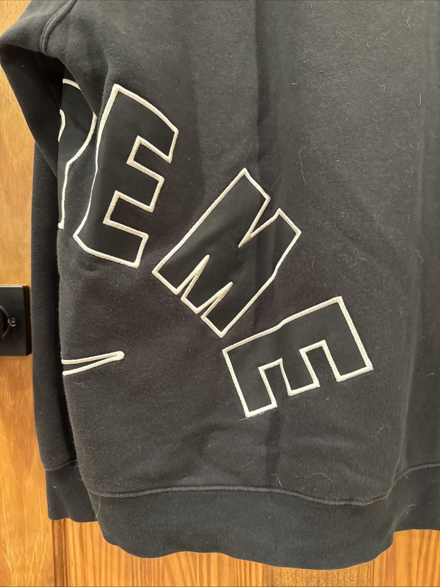 Supreme® x Nike® Arc Crewneck Sweater Black, Size Large, SS22 | eBay