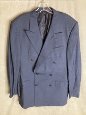 ermenegildo zegna Blazer Size 50 Men Navy Basic