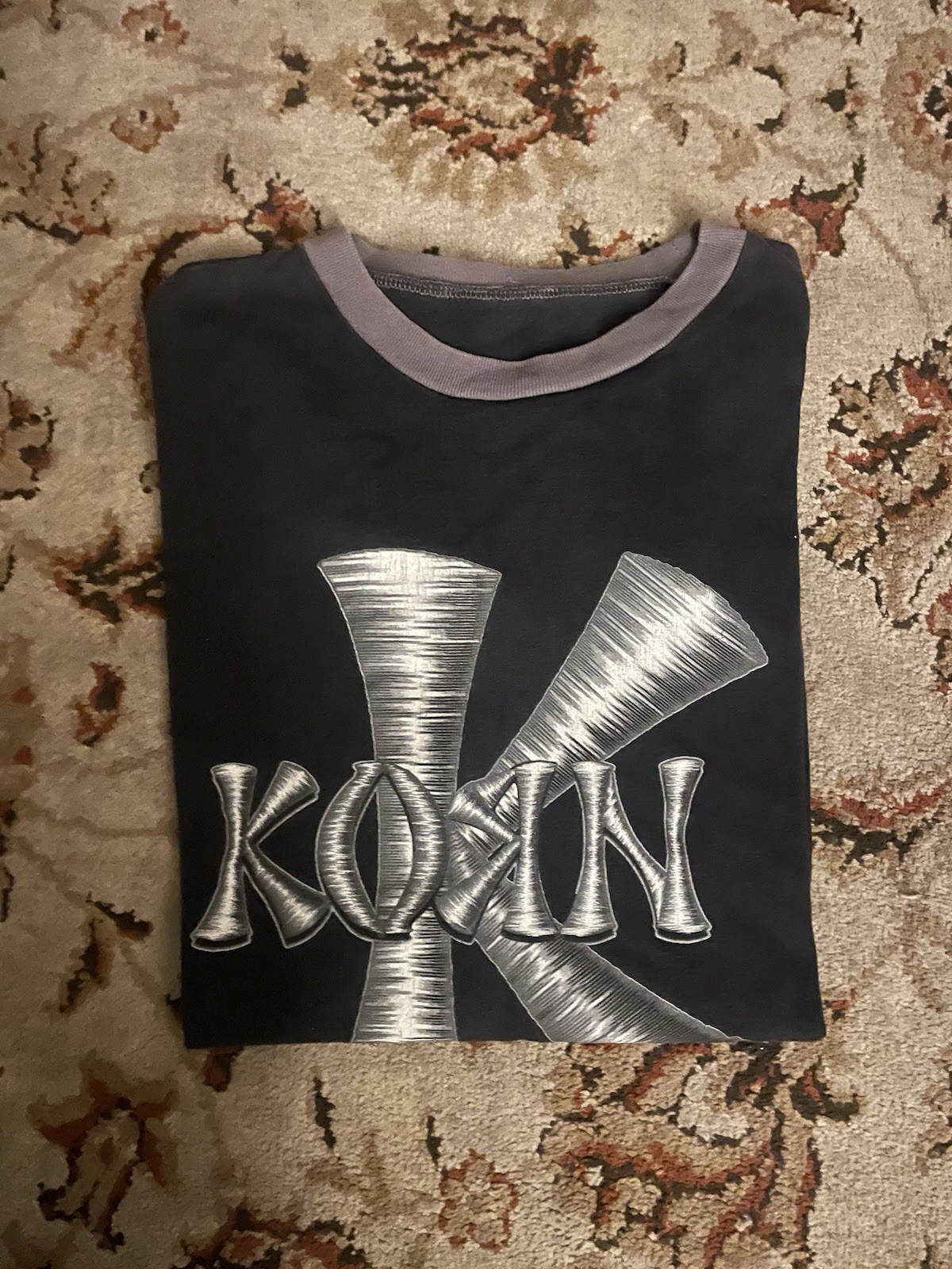 Vintage Y2K two toned Korn Long Sleeve Jersey