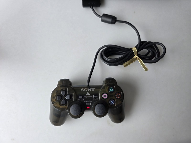 🕹 Official Sony PS2 Dual Shock 2 Original PlayStation Controller - Khaki Green