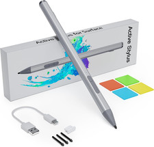 Microsoft Surface Stylus for Pro/Go Devices, Compatible with Windows 11/10/8/7/6
