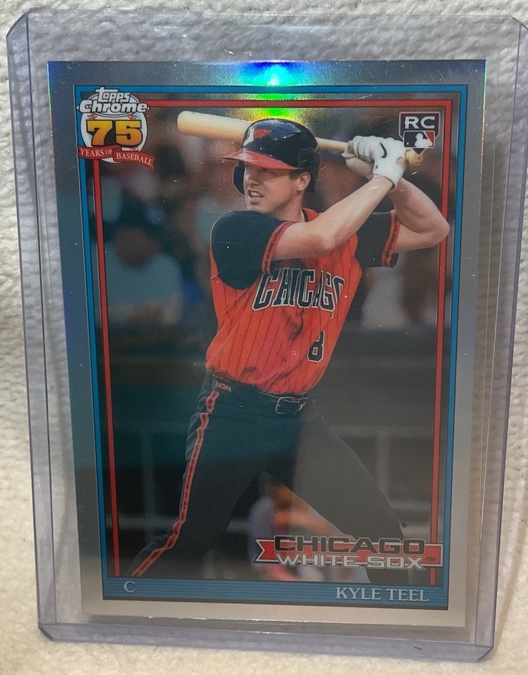 2026 Topps Chrome - 1991 Topps Baseball Kyle Teel #91CB-29 (RC) White Sox Rookie