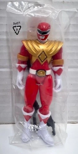 NEW Vintage Bandai Legacy Collection Armored 4-1/4" Red Power Ranger with Swords