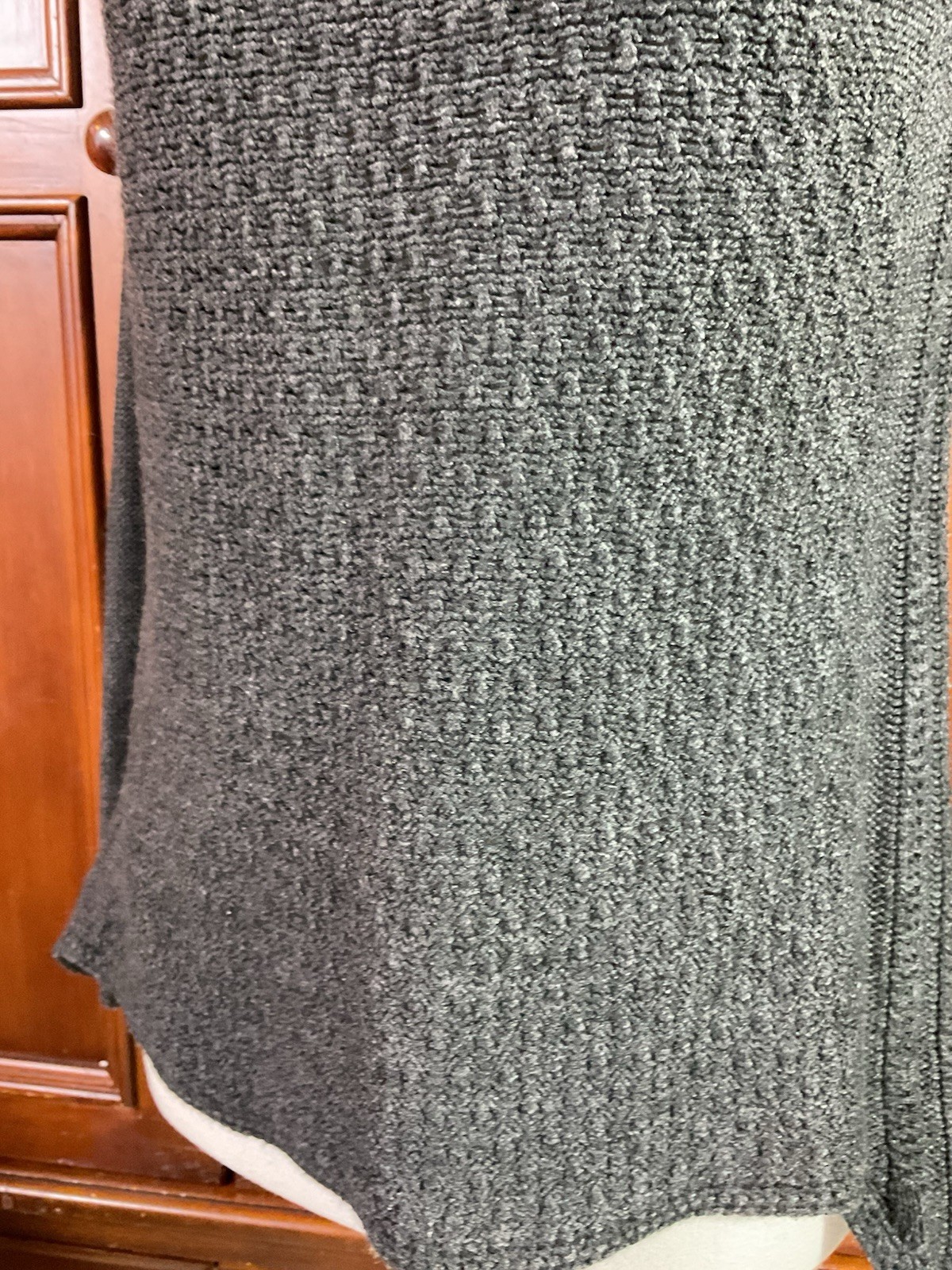 Grace Elements Women’s Solid Charcoal Gray Open K… - image 5