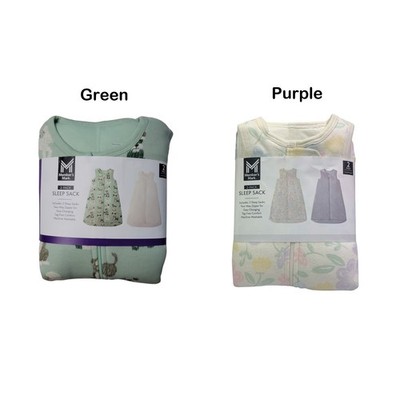 Member's Mark Baby 2-Pack Sleeveless Soft Sleep Sack