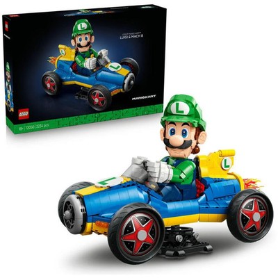 LEGO Super Mario  72050 Mario Kart: Luigi & Turboflitzer Klemmbausteine Bausatz