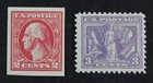 CKStamps: US Stamps Collection Scott#534 537 Washington Mint H OG