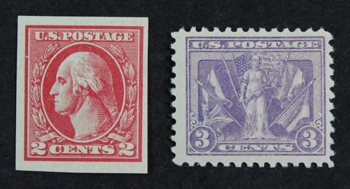 CKStamps: US Stamps Collection Scott#534 537 Washington Mint H OG