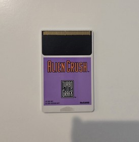 Alien Crush (TurboGrafx-16, 1989) Complete- CIB-Tested-Great Condition