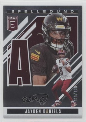 2025 Panini Donruss Elite Spellbound 796/799 Jayden Daniels #9 1co7