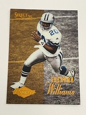 1995 Select Certified Football #128 - Sherman Williams RC - Dallas Cowboys