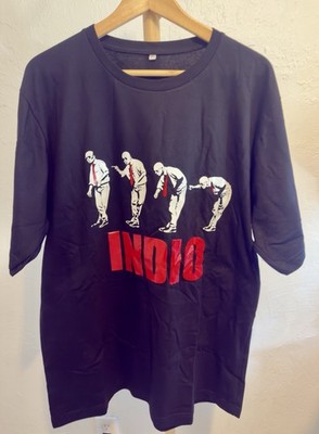 Indio Solari T-Shirt   XL   100% Cotton   Argentine Rock Fan Shirt   Black