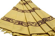 Pure Cotton Dupatta Scarf Vintage Indian Printed Long Stole For Woman LD4577