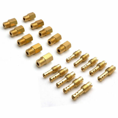 10X Main Jets + 10 X Pilot Jets For Mikuni TM TMX VM VM22 Carburetor Kit