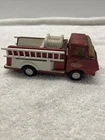 Mini TONKA Pressed Steel Fire Truck Toy 6”