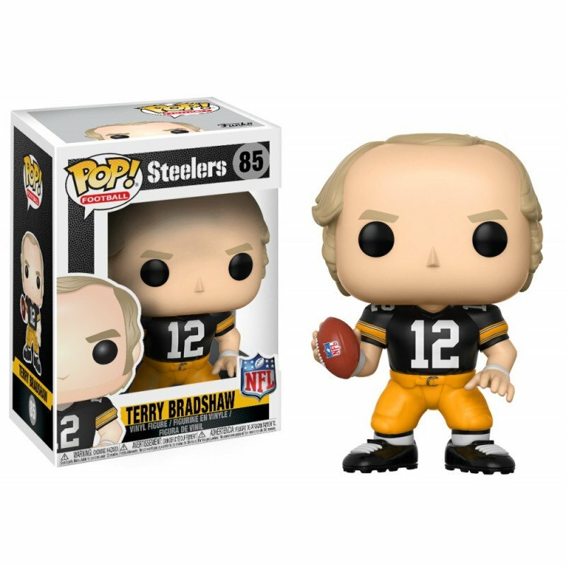 En Oferta Funko Pop! Nfl Legends: Terry Bradshaw Steelers (Black Jersey)
