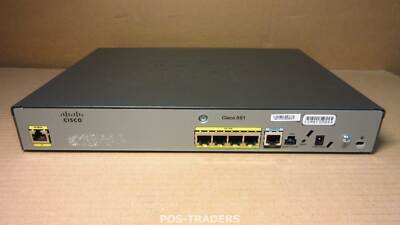 Cisco CISCO881-SEC-K9 Advanced IP Services Router - 4-Ports RJ-45 - EXCL PSU