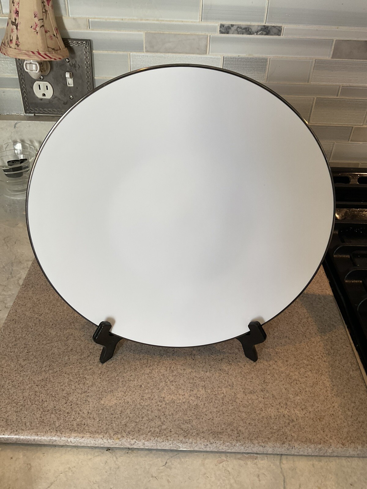 Calvin Klein Platinum Dinner Plate (s) 11” by: Swid Powell Nice ...