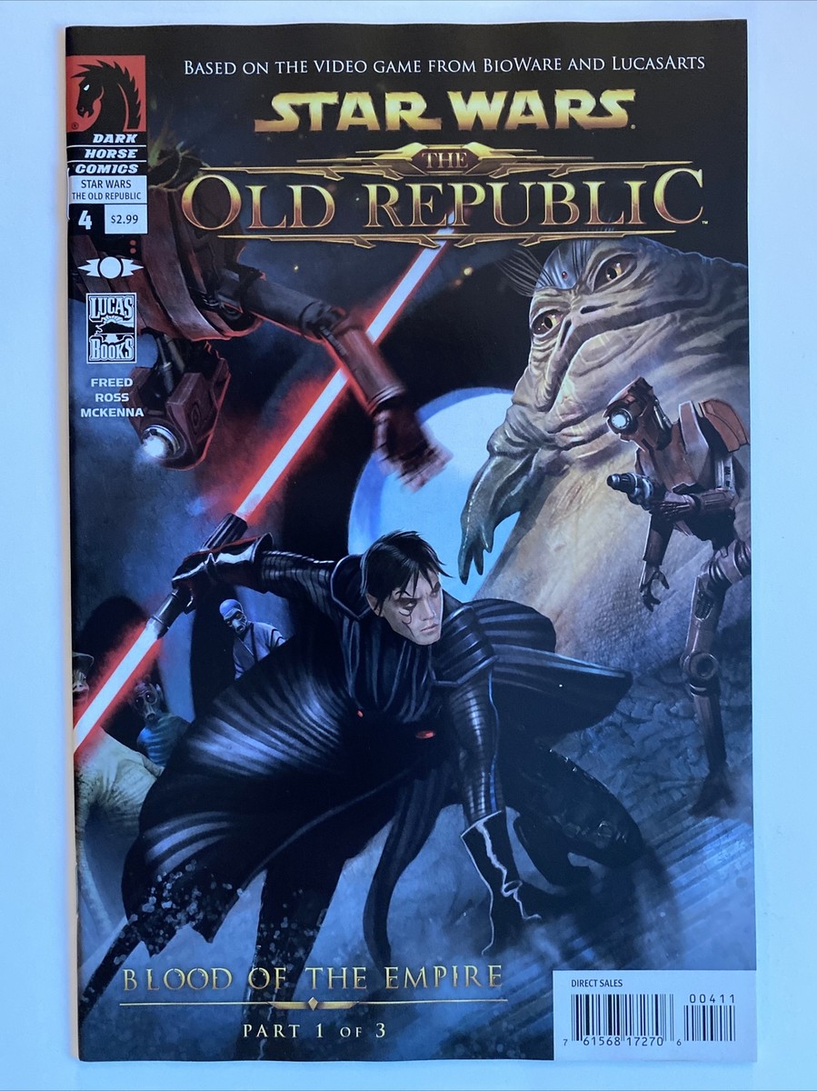 Star Wars The Old Republic #4, Dark Horse Comics, 1st Darth Marr