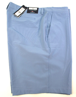 NWT Vineyard Vines 9'' Fairway Shorts 42W Stretch MSRP $98 Solid Flat Coastline