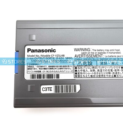 パナソニック　cf-vzsu48u　純正バッテリー Genuine CF-VZSU48U CF-VZSU48U CF-VZSU50 Battery for
