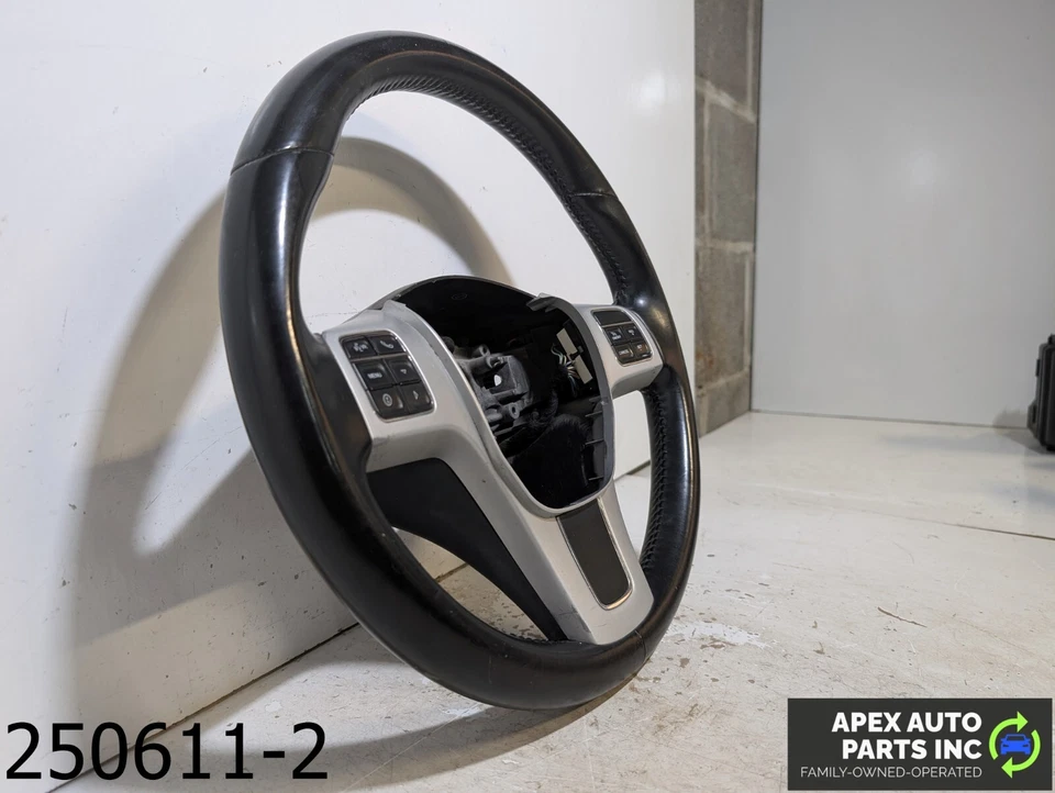 OEM 2009-2014 Volkswagen Routan 3,6 L volante cuero Foto 3 de 4