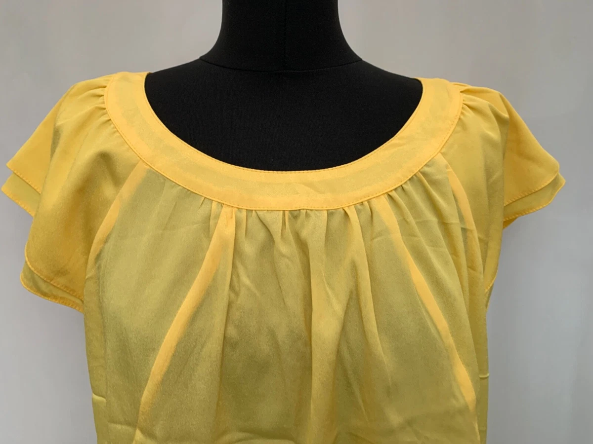 Yellow blouse cheap dorothy perkins