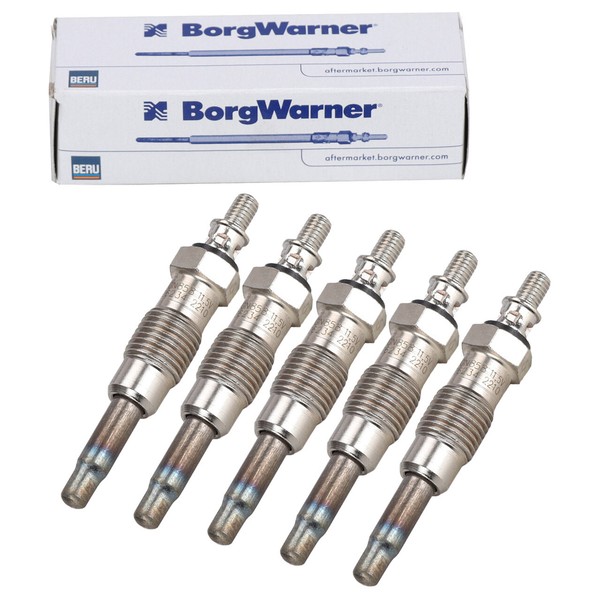 5X Beru GN858 0100226234 GlüHkerze FüR Mercedes W201 W202 W124 W460 W461 OM602-image