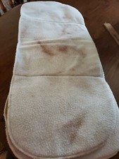Horse Fleece  White Leg Wraps