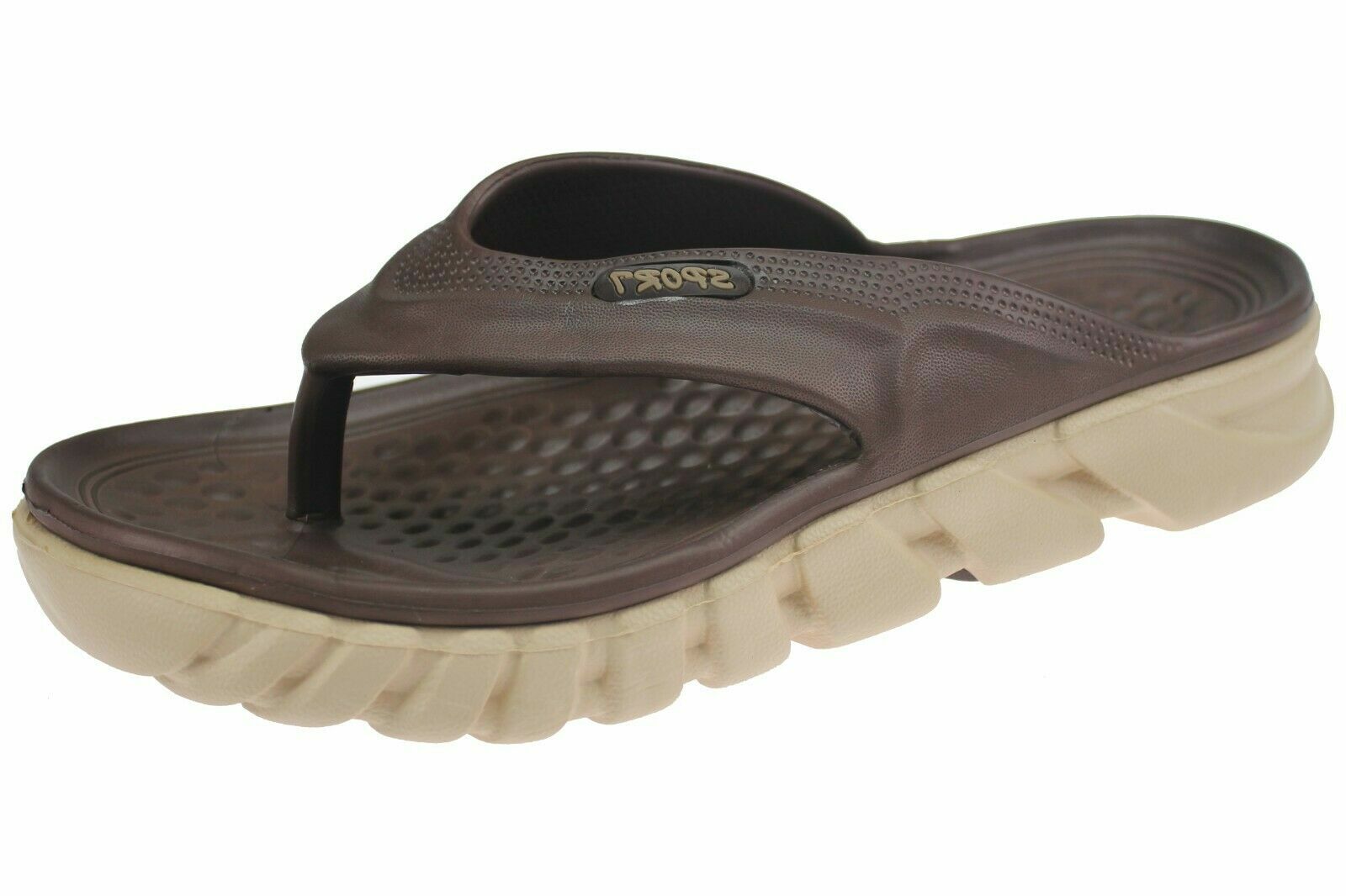 NEW MENS SUMMER SANDALS TOE POST CASUAL MULE BEACH POOL SHOWER FLIP