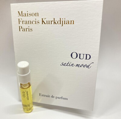 Maison Francis Kurkdjian Oud Satin Mood Extrait Sample Spray .06oz, 2ml