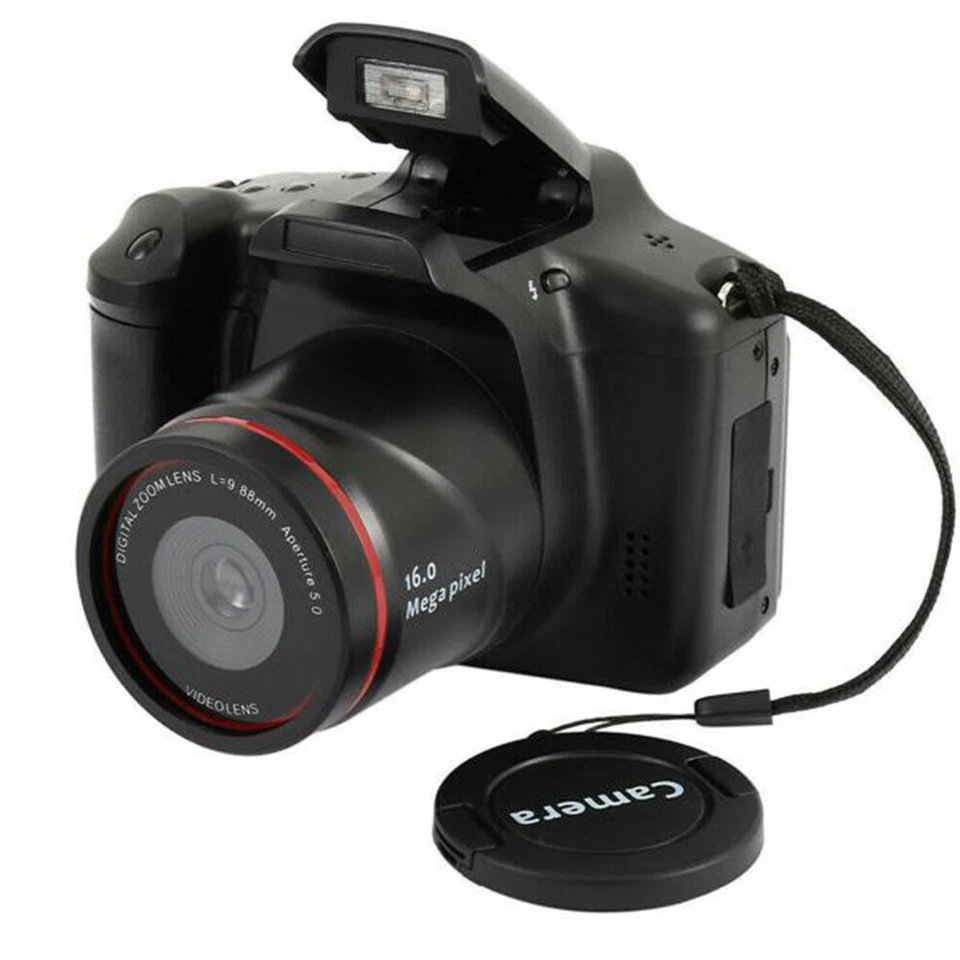 Digital SLR Camera 16X Zoom 16MP Vlogging Video Camera w/ 3 Inch TFT LCD Screen - Image 2 of 4