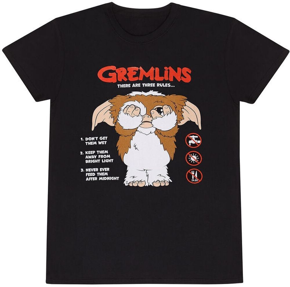 Футболка Gremlins The Rules GR108711TSB