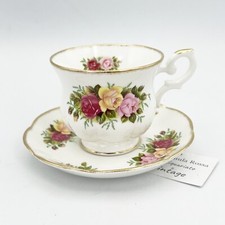 Tazza da caffe in porcellana ROYAL CANTERBURY tazzina inglese Cottage Roses 