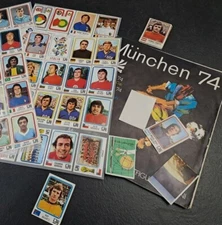 PANINI MUNCHEN 74 STICKERS REMOVED REC RECOVERED N. 201 - 400 FIGURINA RECUPERO