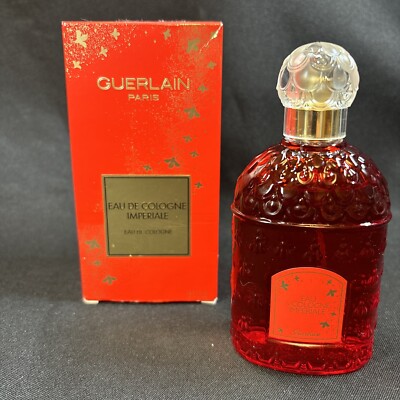 Guerlain  Eau de Cologne Imperiale 3.3 fl oz/ 100 ml-  RED  EXTREME RARE- NEW WB
