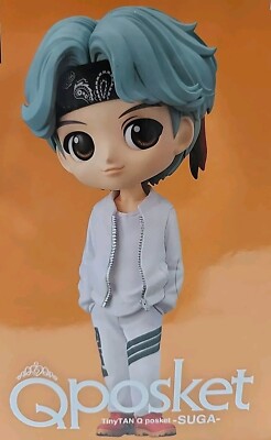 Q Posket TinyTAN SUGA BTS B Figure Doll  Sealed Box