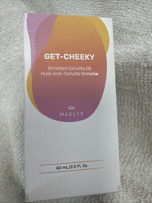 MAELYS Get-Cheeky Enriched Cellulite Oil - 2 fl oz / 60 ml - New in Box