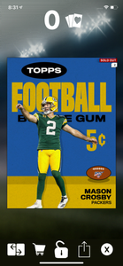 Topps Huddle 2020 K Mason Crosby 7 5x Playoff Boost Packers Kicker Ebay
