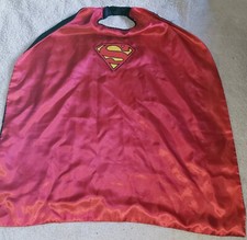 Dc Comics Cape Batman Superman One Size Reversible Kids