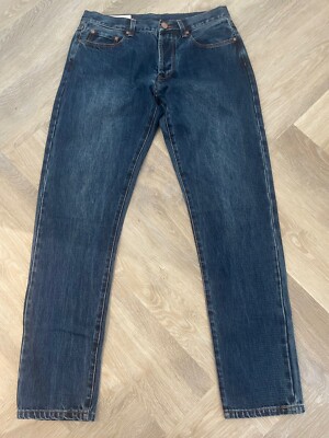 Native Northern Quality Selvedge Denim Jeans W31 L32 Mid Blue UVP 140£