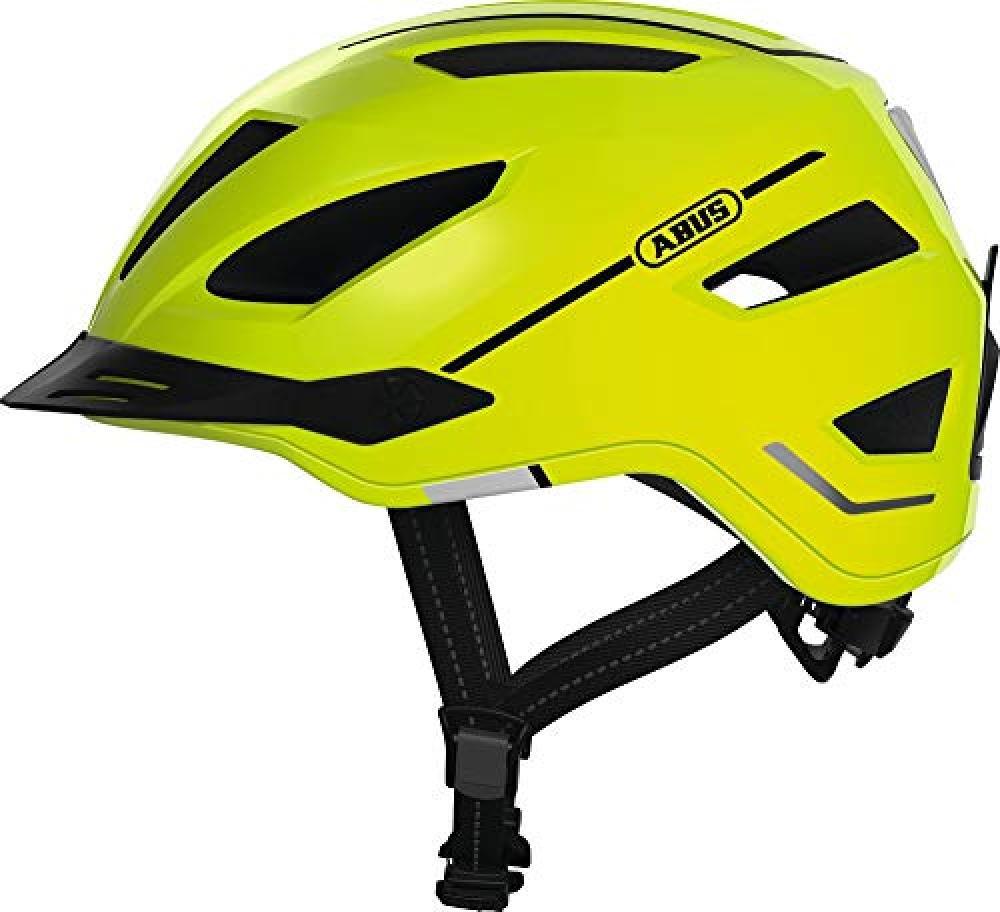 (TG. L) ABUS PEDELEC 2.0, Casco da Bicicletta Unisex, Giallo (Signal Yellow), L