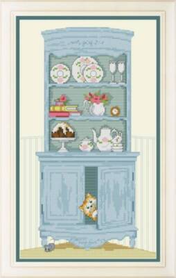 Cross stitch kit In the pantry 15x25cm Aida 16ct embroidery needlepoint kit