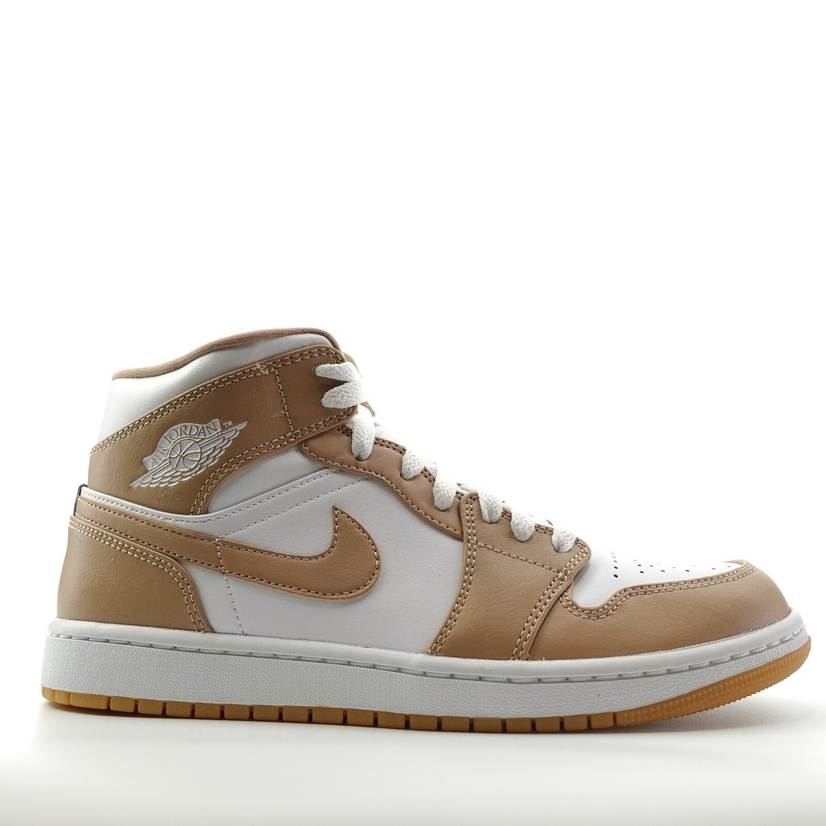 Nike Air Jordan 1 Mid sneakers in \'Tan Gum\' - Size 9M Air Jordan 1 Mid  main image 3