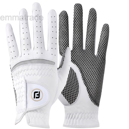 Pair FootJoy FJ Golf Gloves Mens GTXTREME Left Right Mitterns White Breathable eBay