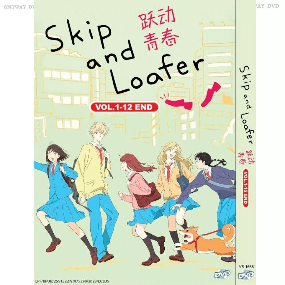 Skip and Loafer / Skip to Loafer (1-12 End) Anime DVD - Eng Sub