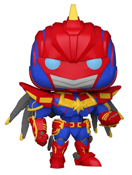Avengers Mech Strike Captain Marvel Pop Marvel #831 Vinyl Figure Funko-image