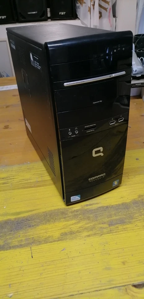 CASE PC COMPAQ VUOTA SENZA ALIMENTATORE, SCHEDA MADRE, ROM - Immagine 2 di 4